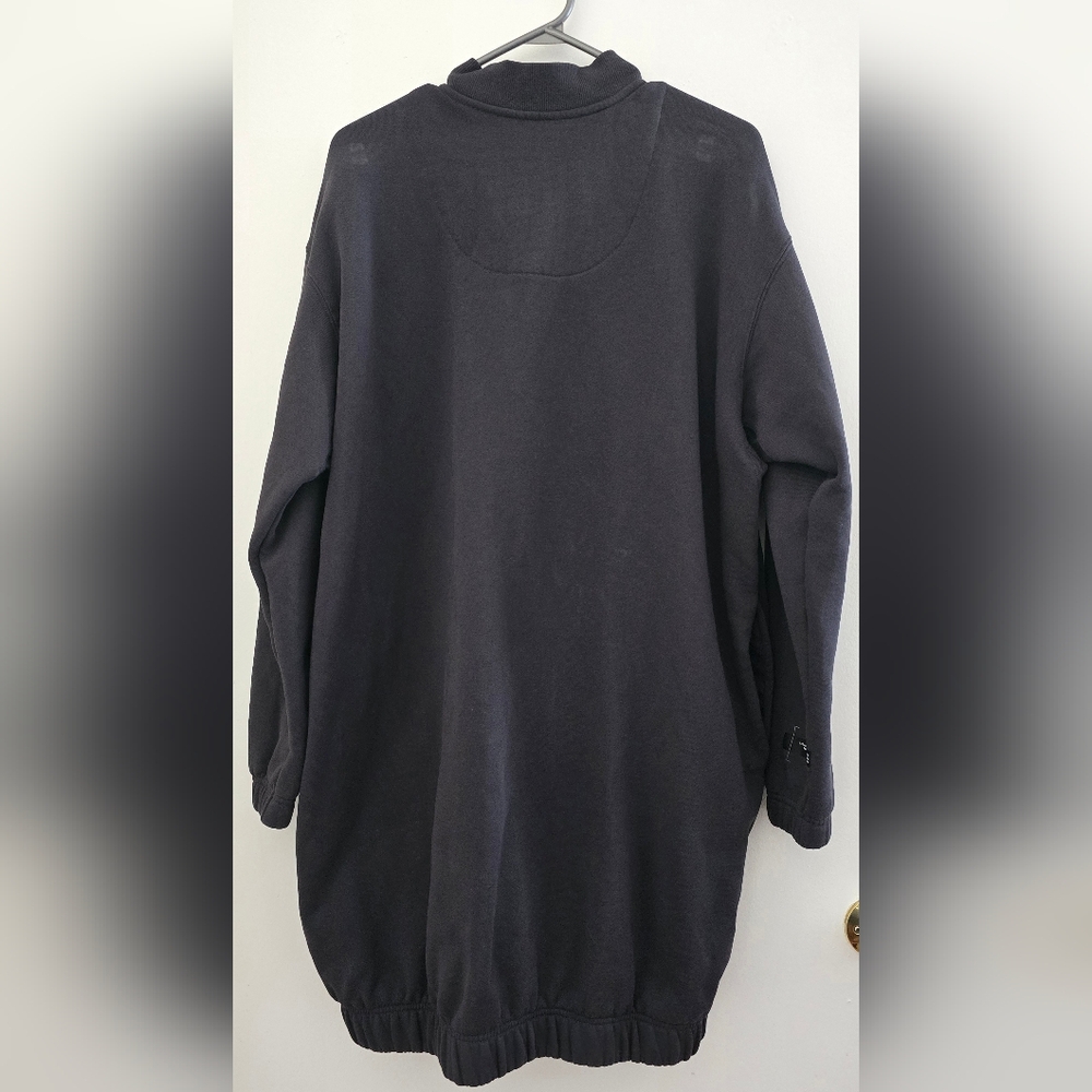 ADIDAS Sportswear Women's Half-Zip Sweater Dress - Picture 4 of 7